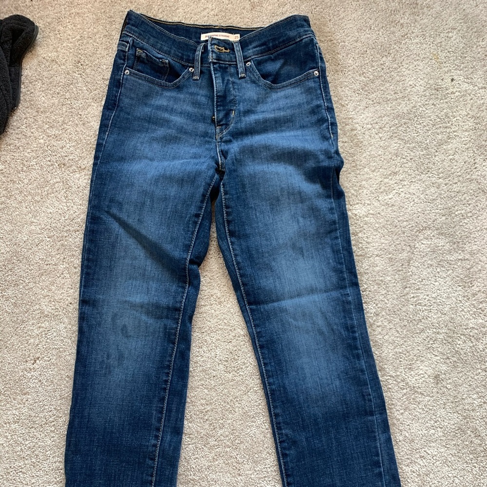 Levi’s blue jeans !!